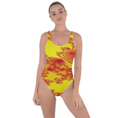 Floral Fractal Pattern Bring Sexy Back Swimsuit by BangZart