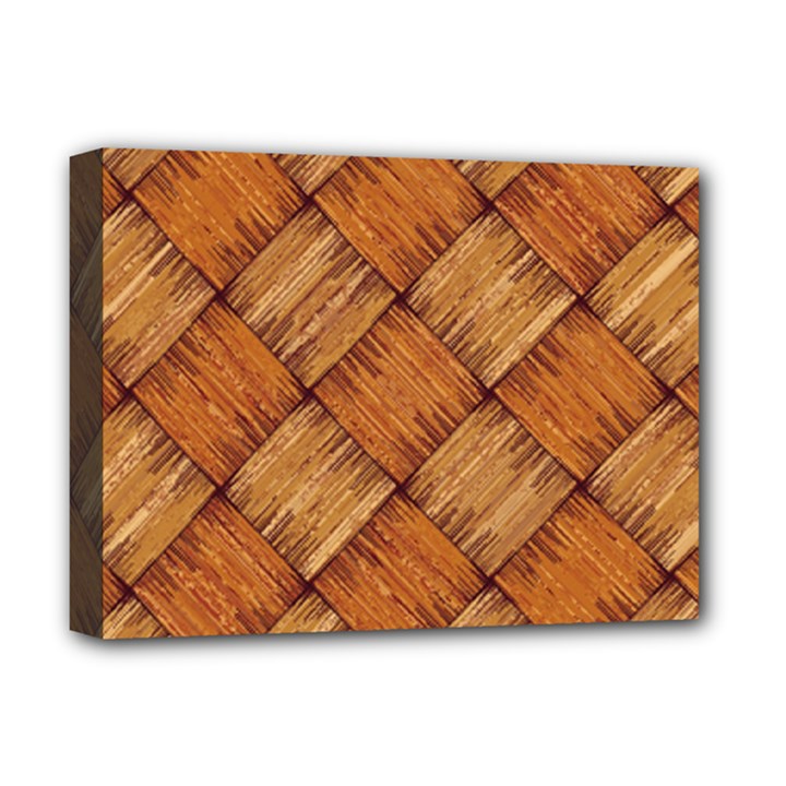 Vector Square Texture Pattern Deluxe Canvas 16  x 12  