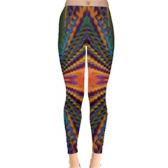 Casanova Abstract Art Colors Cool Druffix Flower Freaky Trippy Leggings  by BangZart