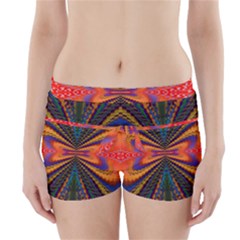 Casanova Abstract Art Colors Cool Druffix Flower Freaky Trippy Boyleg Bikini Wrap Bottoms by BangZart