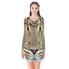 Leopard Face Flare Dress by BangZart