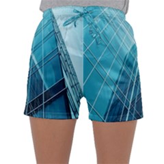 Glass Bulding Sleepwear Shorts by BangZart