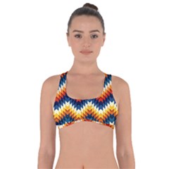 The Amazing Pattern Library Got No Strings Sports Bra by BangZart