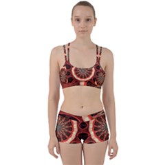 Circle Pattern Women s Sports Set