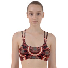 Circle Pattern Line Them Up Sports Bra