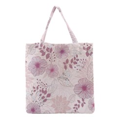 Leaves Pattern Grocery Tote Bag