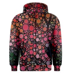 Circle Abstract Men s Zipper Hoodie by BangZart