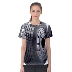 Tire Women s Sport Mesh Tee