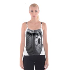 Tire Spaghetti Strap Top by BangZart