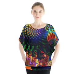 Colored Fractal Blouse