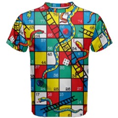 Snakes And Ladders Men s Cotton Tee