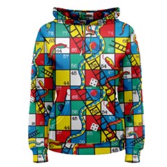 Snakes And Ladders Women s Pullover Hoodie by BangZart