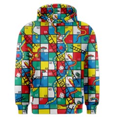 Snakes And Ladders Men s Zipper Hoodie by BangZart