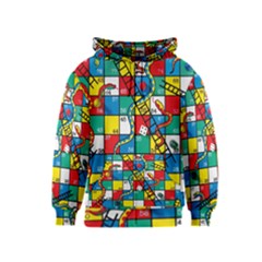 Snakes And Ladders Kids  Zipper Hoodie by BangZart