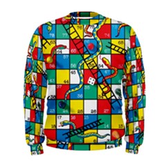 Snakes And Ladders Men s Sweatshirt by BangZart