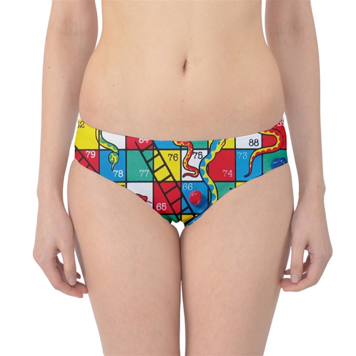 Snakes And Ladders Hipster Bikini Bottoms