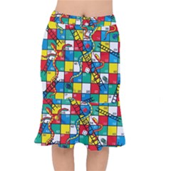 Snakes And Ladders Mermaid Skirt by BangZart