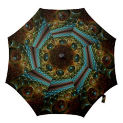 Fractal Snake Skin Hook Handle Umbrellas (large)