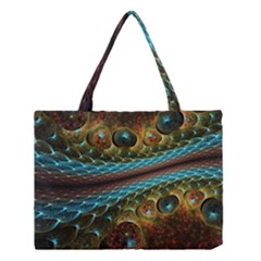 Fractal Snake Skin Medium Tote Bag