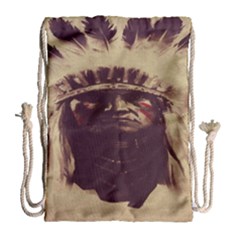 Indian Drawstring Bag (large) by BangZart