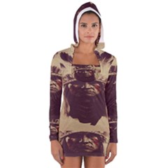 Indian Long Sleeve Hooded T-shirt by BangZart