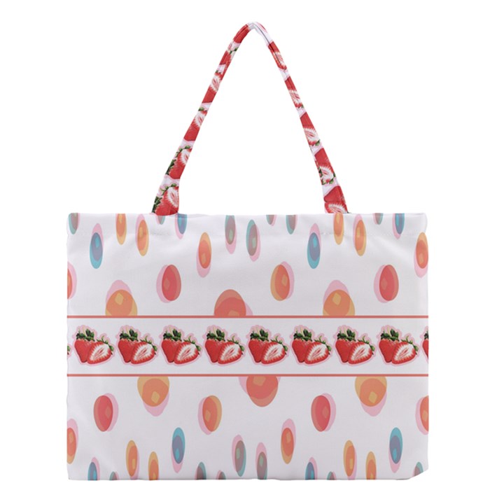 Strawberries Medium Tote Bag