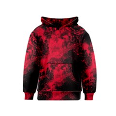 Red Smoke Kids  Pullover Hoodie by berwies