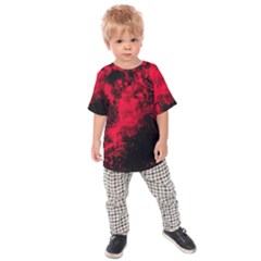 Red Smoke Kids Raglan Tee