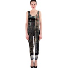 Blacktechnology Circuit Board Electronic Computer Onepiece Catsuit by BangZart