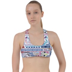 Book Collage Based On Confess Criss Cross Racerback Sports Bra