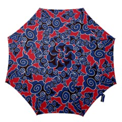 Batik Background Vector Hook Handle Umbrellas (medium)