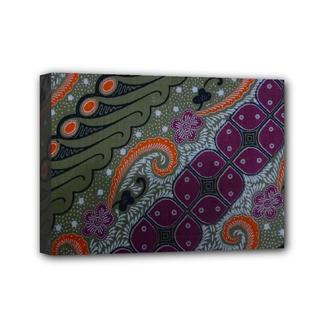 Batik Art Pattern  Mini Canvas 7  X 5  by BangZart