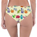 Group Of Funny Dinosaurs Graphic Reversible Classic Bikini Bottoms View2