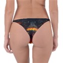 Dragon Legend Art Fire Digital Fantasy Reversible Bikini Bottom View2