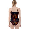 Dragon Legend Art Fire Digital Fantasy Cut Out Top Tankini Set View2