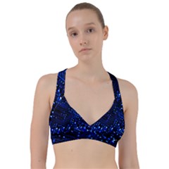 Blue Circuit Technology Image Sweetheart Sports Bra