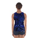 Blue Circuit Technology Image Sport Tank Top  View2