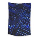 Blue Circuit Technology Image Small Tapestry View1