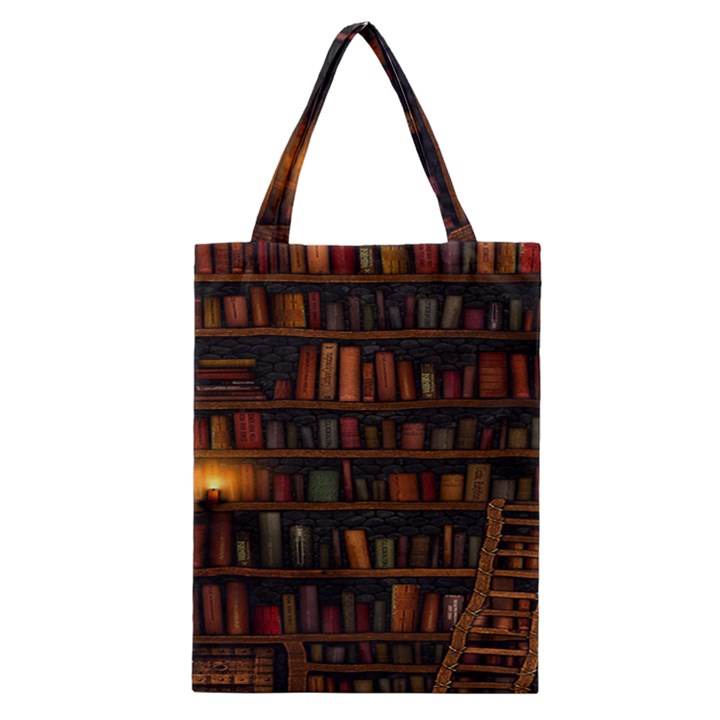 Books Library Classic Tote Bag