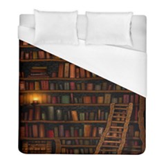 Books Library Duvet Cover (full/ Double Size) by BangZart