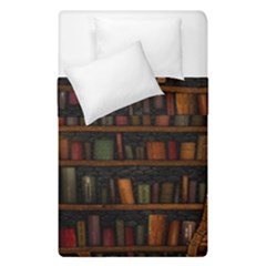 Books Library Duvet Cover Double Side (single Size)