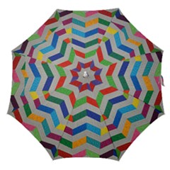 Charming Chevrons Quilt Straight Umbrellas by BangZart