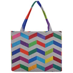 Charming Chevrons Quilt Mini Tote Bag by BangZart