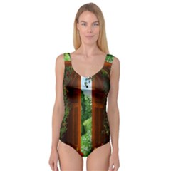 Beautiful World Entry Door Fantasy Princess Tank Leotard  by BangZart