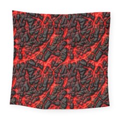 Volcanic Textures  Square Tapestry (large) by BangZart