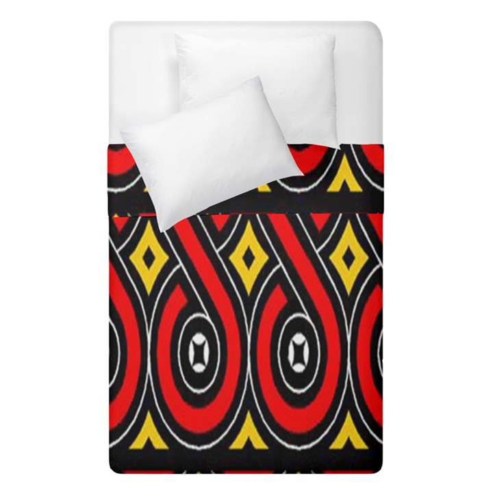 Toraja Traditional Art Pattern Duvet Cover Double Side (Single Size)