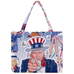 Independence Day United States Of America Mini Tote Bag by BangZart