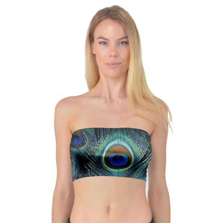 Feathers Art Peacock Sheets Patterns Bandeau Top