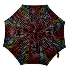 Circuit Board Seamless Patterns Set Hook Handle Umbrellas (medium) by BangZart