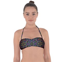 The Flower Of Life Halter Bandeau Bikini Top by BangZart